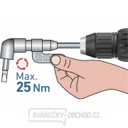 úhlový nástavec/držák hrotů do vrtačky, 1/4