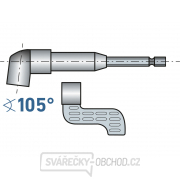 úhlový nástavec/držák hrotů do vrtačky, 1/4