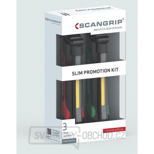 Profesionální pracovní svítilna SCANGRIP SLIM/PROMOTION KIT (2ks) gallery main image