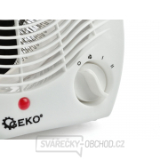 GEKO Elektrický ventilátorový ohrievač 1000/2000W FH01 Náhľad