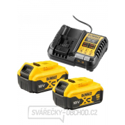 Nabíjačka Dewalt + 2x batéria 18V 5,0AH XR Li-Ion gallery main image