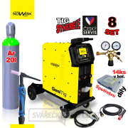 KOWAX GeniTig®320 AC/DC LCD5 + Horák TIG18 + Podvozok + Chladič + Redukčný ventil + Tlaková fľaša Argon Náhľad