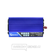 Sínusový menič napätia 24V/230V 1000/2000W GEKO Náhľad