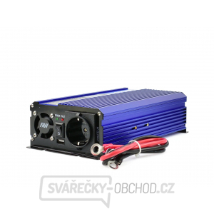 Sínusový menič napätia 12V/230V 500/1000W GEKO gallery main image