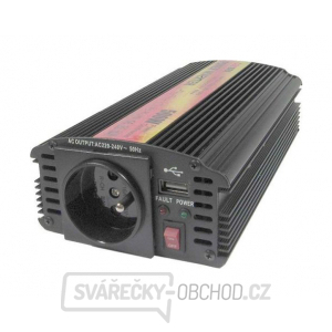 CARSPA CAR500 24V/230V 500W USB menič napätia gallery main image