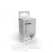 Solight LED žiarovka, miniglobe, 8W, E27, 4000K, 720lm Náhľad