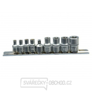 Sada hlavic torx GEKO, 9ks, 1/4