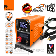 PANTERMAX MMA195LCD invertorová zváračka MMA/TIG + Káble 1.5m + Kukla + Kefa + Elektródy 2,5kg Náhľad