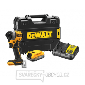 Aku bezuhlíkový rázový uťahovač DeWALT DCF850E1T 18V gallery main image