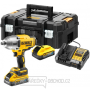 Aku bezuhlíkový rázový uťahovák DeWALT DCF900H2T POWERSTACK 18V 1/2