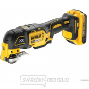 Aku bezuhlíková oscilačná multibrúska DeWALT DCS356E1T POWERSTACK 18 V Náhľad