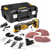 Aku bezuhlíková oscilačná multibrúska DeWALT DCS356E1T POWERSTACK 18 V gallery main image