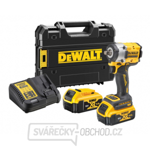 Aku bezuhlíkový rázový uťahovač DeWALT 18V 2,0Ah 1/2