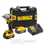 Aku bezuhlíkový rázový uťahovač DeWALT DCF891P2T 18V 2x 5Ah  gallery main image