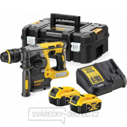 Aku bezuhlíkové kombi kladivo DeWalt DCH274P2 SDS-Plx 5,0Ah XR Li-Ion + rychloupínací sklíčidlo + kufrus 18V, 2 Náhled