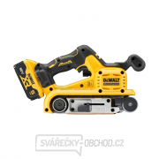 Aku pásová brúska DeWALT DCW220P2 18V, XR 5.0 Ah Náhľad