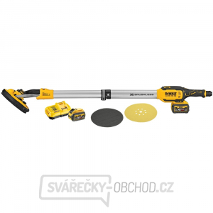 Aku bezuhlíková brúska na sadrokartóny DeWALT DCE800T2, 2x6,0Ah  gallery main image