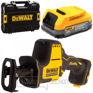 Aku bezuhlíková mečová píla DeWALT DCS386T1 POWERSTACK 18V gallery main image