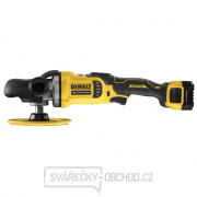 Aku bezuhlíková rotačná leštička 125 mm - 180 mm DeWALT DCM849N (bez akumulátora a nabíjačky) Náhľad