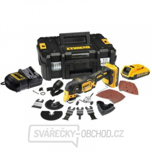 Aku bezuhlíková oscilační multubruska DeWALT DCS353D212 V gallery main image