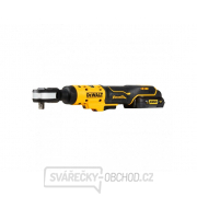 Aku bezuhlíková račňa s otvorenou hlavou DeWALT DCF504L1G 12 V 1/4