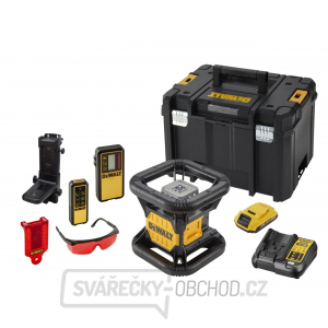 Aku rotačný červený laser 18 V DeWALT DCE079D1R gallery main image