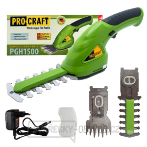 Aku nůžky na trávu Procraft PGH1500 | PGH1500 gallery main image