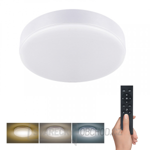 Solight LED osvetlenie LECCE s diaľkovým ovládačom, 36W, 2160lm, 30cm gallery main image