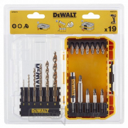 19dílná sada vrtáků do kovu a bitů DeWALT DT70711 gallery main image