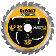 Pilový kotouč 210x30mm 24z DeWALT FLEXVOLT DT99565 gallery main image