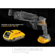 Akumulátorový skrutkovač na sadrokartón 18 V Li-Ion 2x2,0 Ah DeWALT DCF620D2 Náhľad