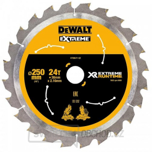 Pilový kotúč 250x30mm 24z DeWALT FLEXVOLT DT99571 gallery main image