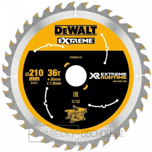 Pilový kotouč 210x30mm 36z DeWALT FLEXVOLT DT99566 gallery main image