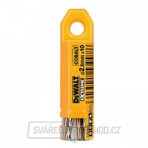 Vrták do kovu HSS-E COBALT 2,5×57mm (10ks) DeWALT DT4919 gallery main image