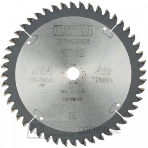 Pilový kotouč 184x16mm 48z TCG -5° DeWALT DT4092 gallery main image