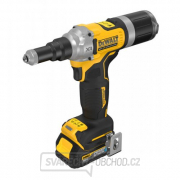 Akumulátorová nitovačka na nity od 4,8 mm do 6,4 mm 18V 2x1,7Ah DeWALT DCF414E2GT Náhľad