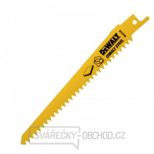 Pilový plátek bimetal na omítky bez úlomků pro mečové pily 152mm 5ks DeWALT DT2356 gallery main image