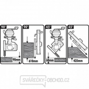 Píla s radiálnym ramenom 300 mm 230V DeWALT DW721KN Náhľad