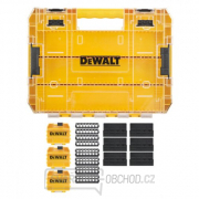 Veľká sada odolných kufrov Malý úložný kufor DeWALT DT70804 Náhľad