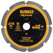 Pilový kotouč pro cementovláknité desky a laminát 216x30mm 8z DeWALT DT1473 gallery main image