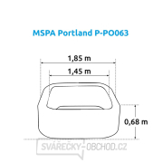 Vírivý bazén MSPA Portland P-PO063 Náhľad