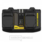 Stanley FatMax SFMCB24 V20 18V dvojportová nabíjačka batérií Náhľad