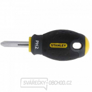 Krížový skrutkovač krátky Ph1x30mm Stanley FatMax 1-65-406 gallery main image