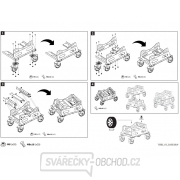 Mobilný stojan na pneumatiky GYS - 2 ks Náhľad