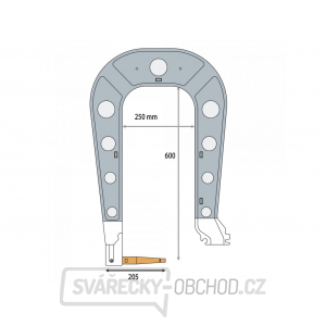 Náhradné rameno pre bodovacie kliešte VAS GYS typ C9 - izolované gallery main image