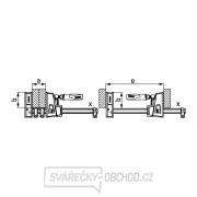 Svorka na telo Bessey REVO Vario KREV250-2K (2500 x 95 mm) Náhľad