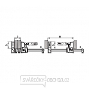 Korpusová svěrka Bessey REVO Vario KREV150-2K (1500 x 95 mm) Náhled