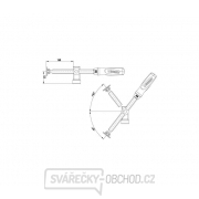 Výkyvný adapter Bessey TW28AV Náhled