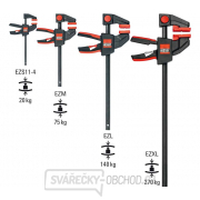 Jednoručná svorka Bessey EZL45-8 (450/80 mm) Náhľad