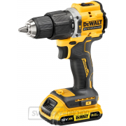 Aku bezuhlíková vŕtačka s príklepom DeWALT DCD100YD2T XR Li-Ion 18V/2x2,0Ah Náhľad